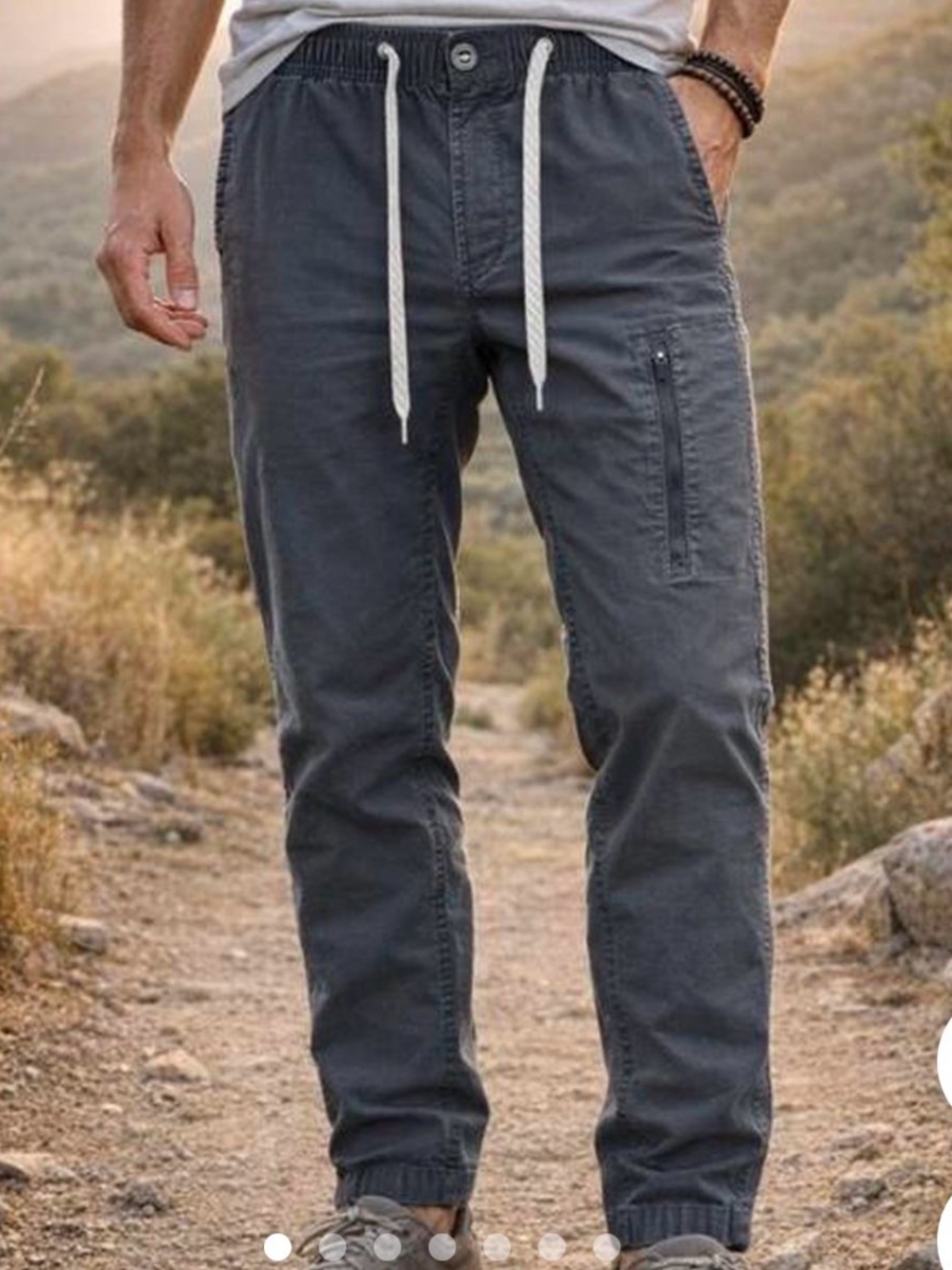 Men's Vuori Ripstop Charcoal Jogger Pants